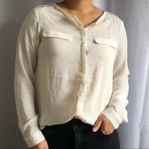 White Dockers Blouse